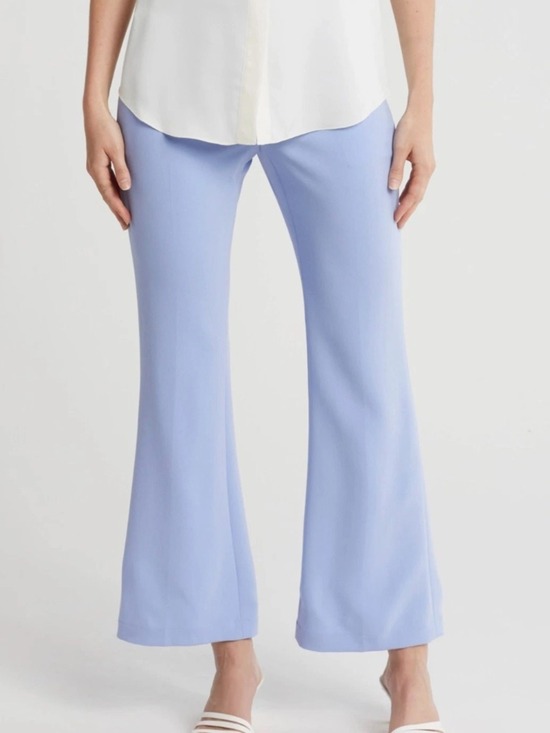 Theory Pants - Theory Demetria Crepe Flare Pants Size 6 8